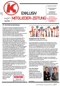 Mitglieder-Zeitung 09/2022