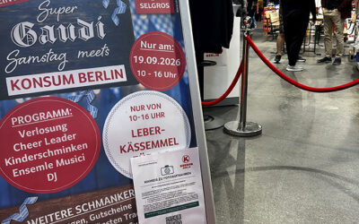 O’zapft is’ beim 2. KONSUM-TAG